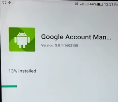 install gapps, Google Account Manager